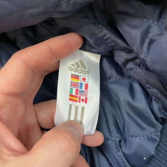 ADIDAS VINTAGE Y2K PITT PANTHERS WOOL BLEND NCAA LETTERMAN JACKET MEN'S MEDIUM - Picture 10 of 11